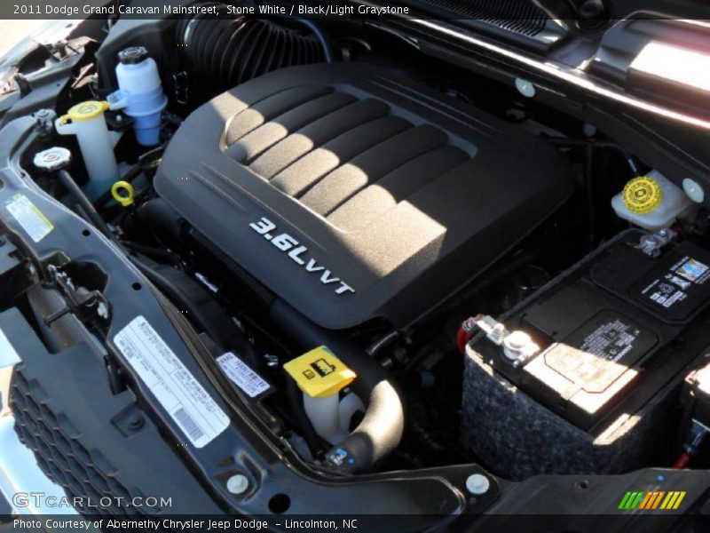  2011 Grand Caravan Mainstreet Engine - 3.6 Liter DOHC 24-Valve VVT Pentastar V6