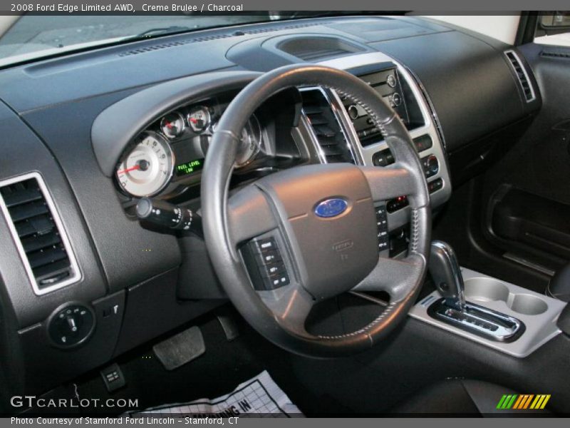 Creme Brulee / Charcoal 2008 Ford Edge Limited AWD