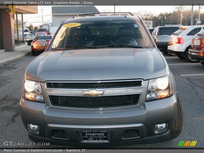 Graystone Metallic / Ebony 2007 Chevrolet Tahoe LTZ 4x4