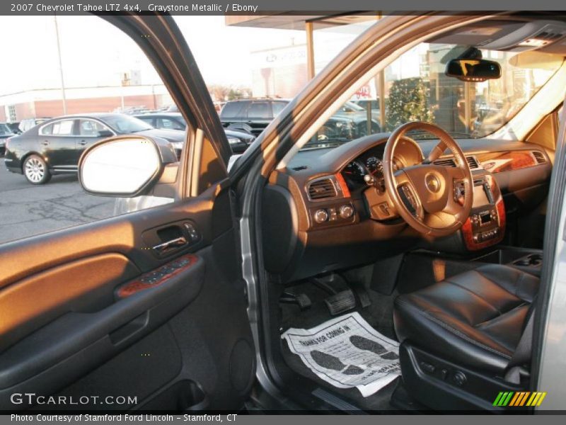 Graystone Metallic / Ebony 2007 Chevrolet Tahoe LTZ 4x4