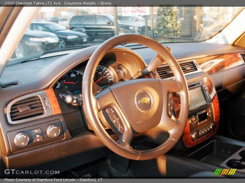 Graystone Metallic / Ebony 2007 Chevrolet Tahoe LTZ 4x4
