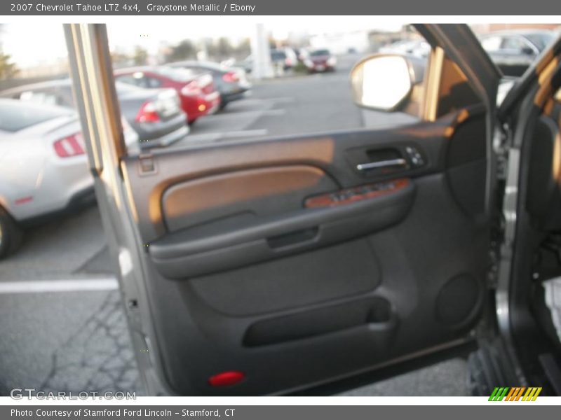 Graystone Metallic / Ebony 2007 Chevrolet Tahoe LTZ 4x4