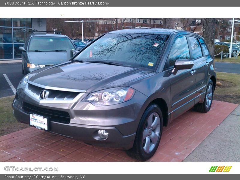 Carbon Bronze Pearl / Ebony 2008 Acura RDX Technology