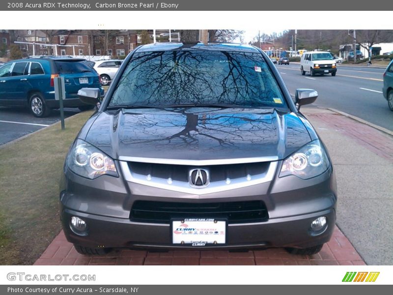 Carbon Bronze Pearl / Ebony 2008 Acura RDX Technology
