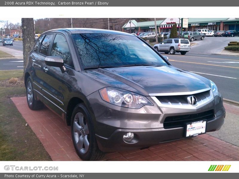 Carbon Bronze Pearl / Ebony 2008 Acura RDX Technology