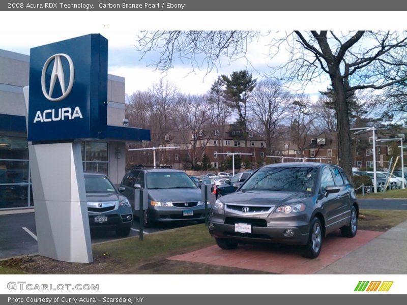 Carbon Bronze Pearl / Ebony 2008 Acura RDX Technology