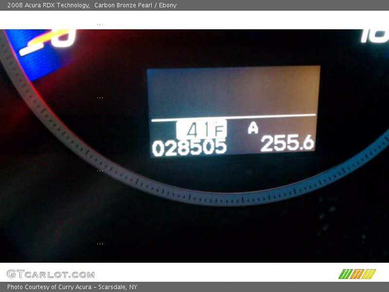 Carbon Bronze Pearl / Ebony 2008 Acura RDX Technology