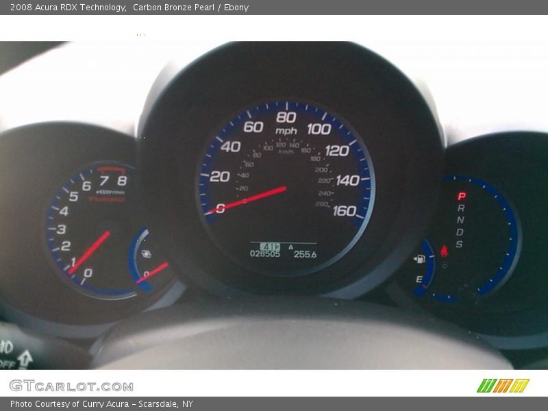 Carbon Bronze Pearl / Ebony 2008 Acura RDX Technology