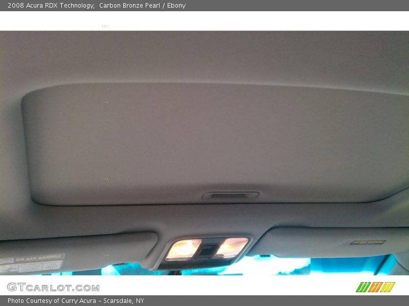 Carbon Bronze Pearl / Ebony 2008 Acura RDX Technology