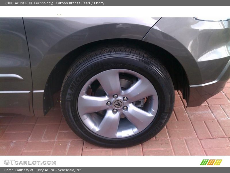 Carbon Bronze Pearl / Ebony 2008 Acura RDX Technology