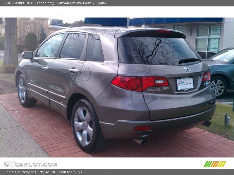 Carbon Bronze Pearl / Ebony 2008 Acura RDX Technology