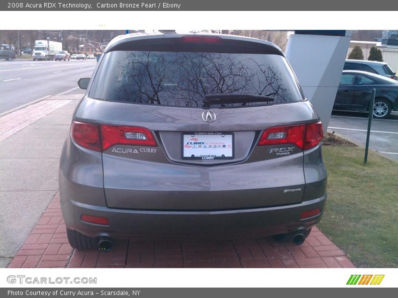 Carbon Bronze Pearl / Ebony 2008 Acura RDX Technology