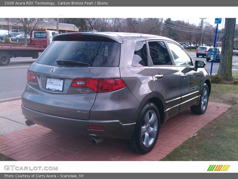 Carbon Bronze Pearl / Ebony 2008 Acura RDX Technology