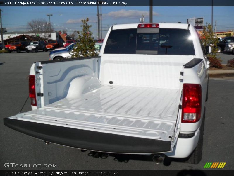Bright White / Dark Slate Gray 2011 Dodge Ram 1500 Sport Crew Cab