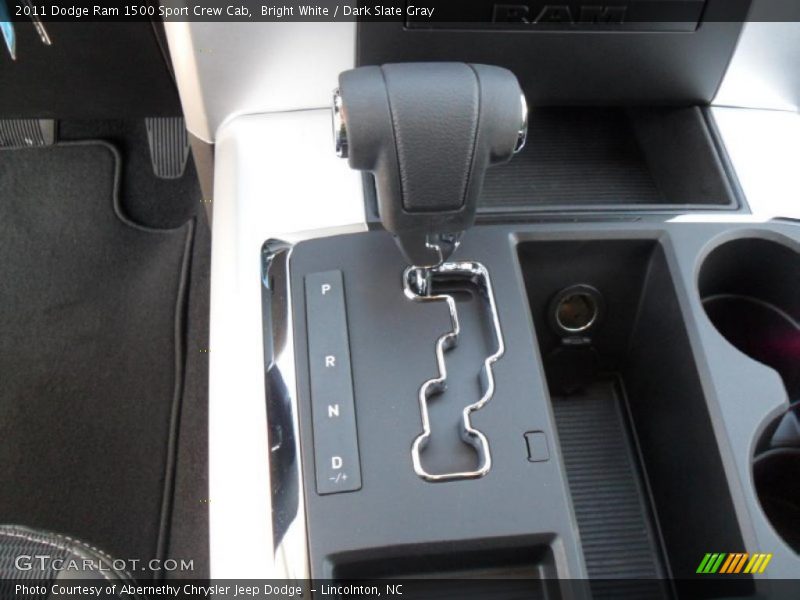 Bright White / Dark Slate Gray 2011 Dodge Ram 1500 Sport Crew Cab