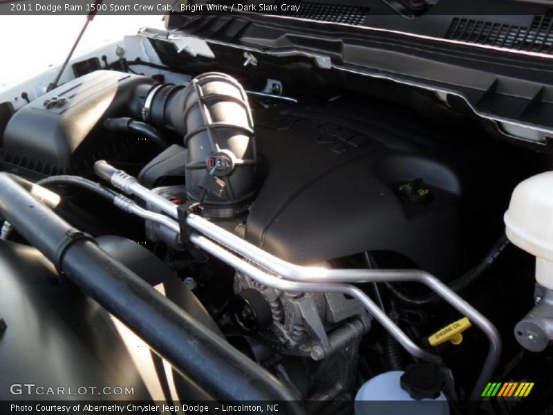 Bright White / Dark Slate Gray 2011 Dodge Ram 1500 Sport Crew Cab