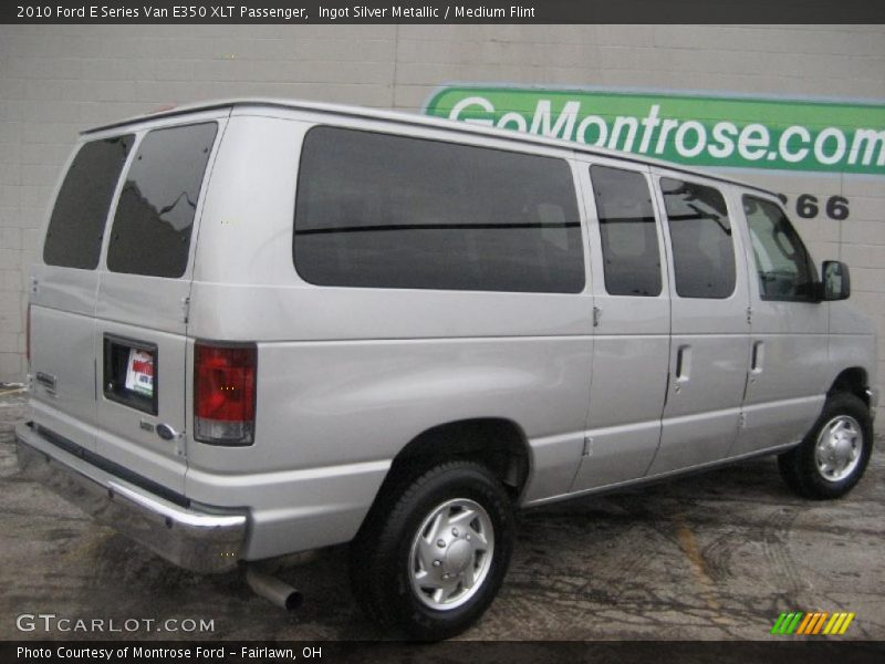 Ingot Silver Metallic / Medium Flint 2010 Ford E Series Van E350 XLT Passenger