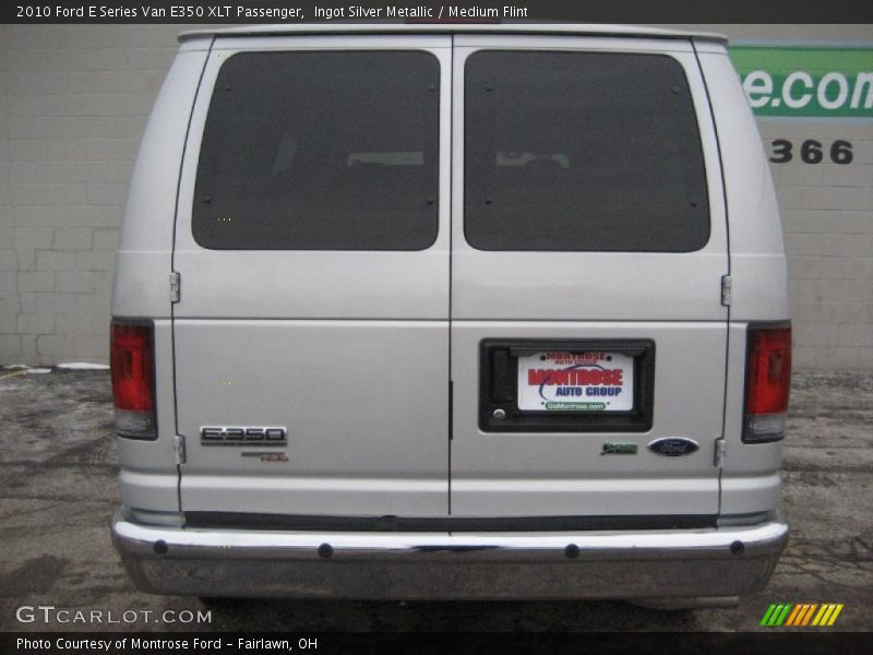 Ingot Silver Metallic / Medium Flint 2010 Ford E Series Van E350 XLT Passenger