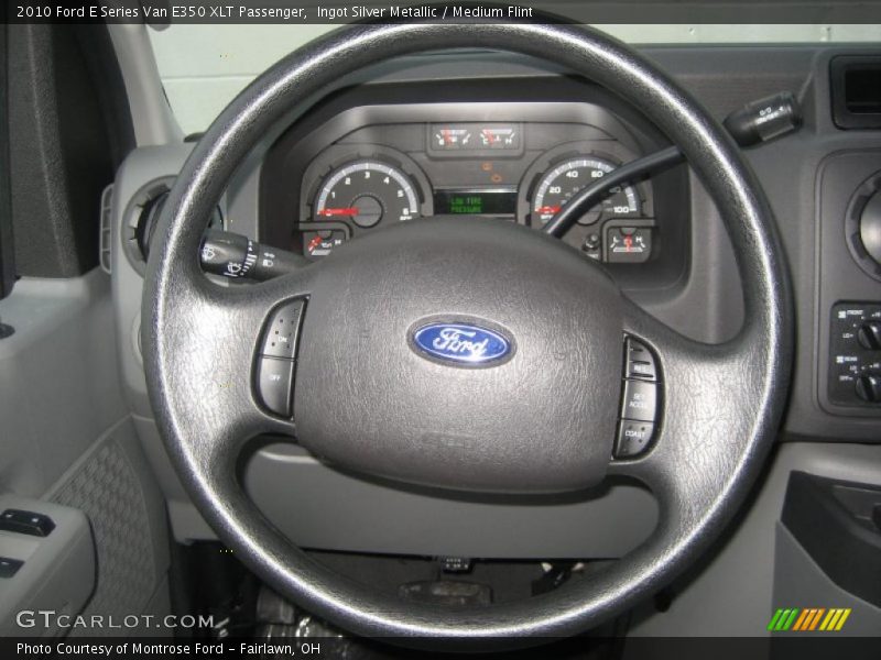 Ingot Silver Metallic / Medium Flint 2010 Ford E Series Van E350 XLT Passenger