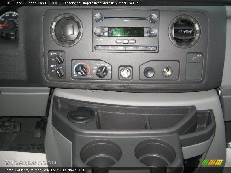 Ingot Silver Metallic / Medium Flint 2010 Ford E Series Van E350 XLT Passenger