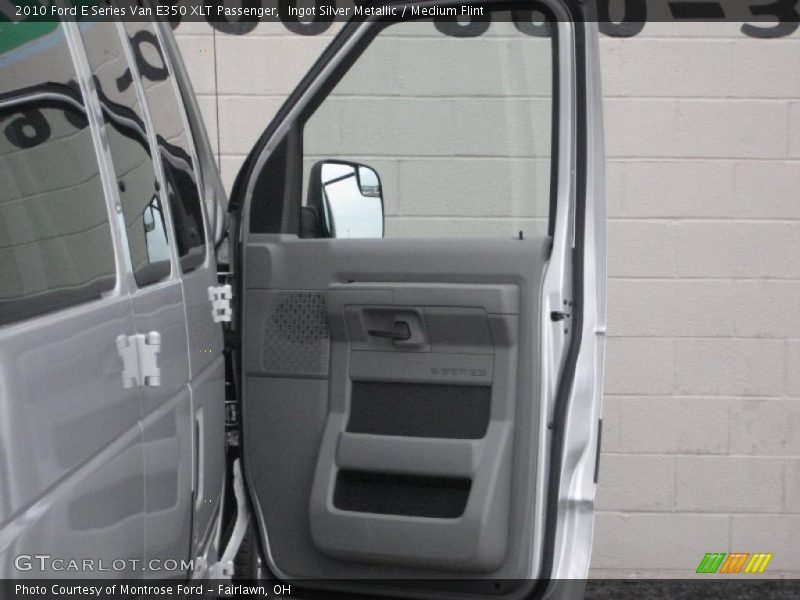 Ingot Silver Metallic / Medium Flint 2010 Ford E Series Van E350 XLT Passenger
