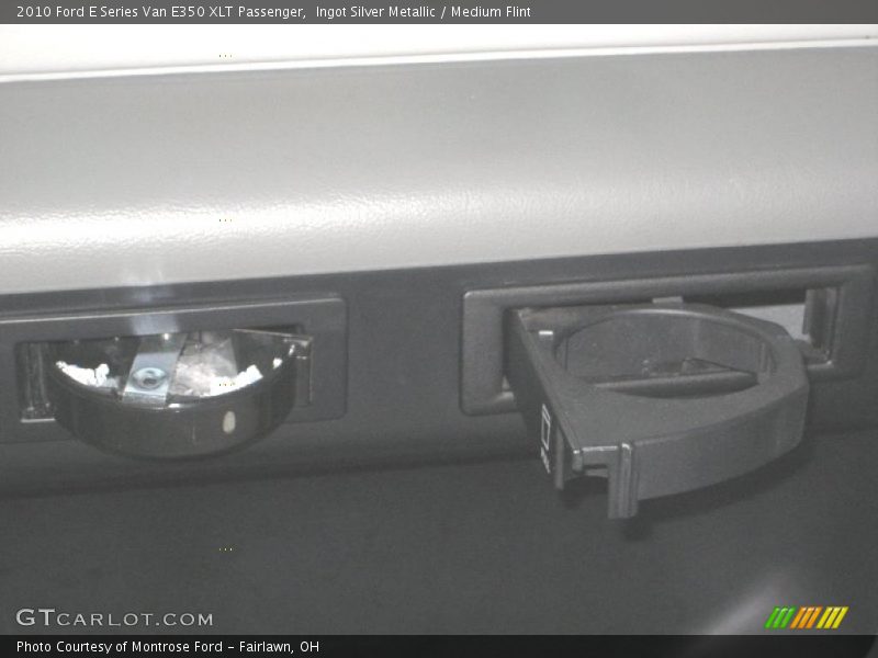 Ingot Silver Metallic / Medium Flint 2010 Ford E Series Van E350 XLT Passenger