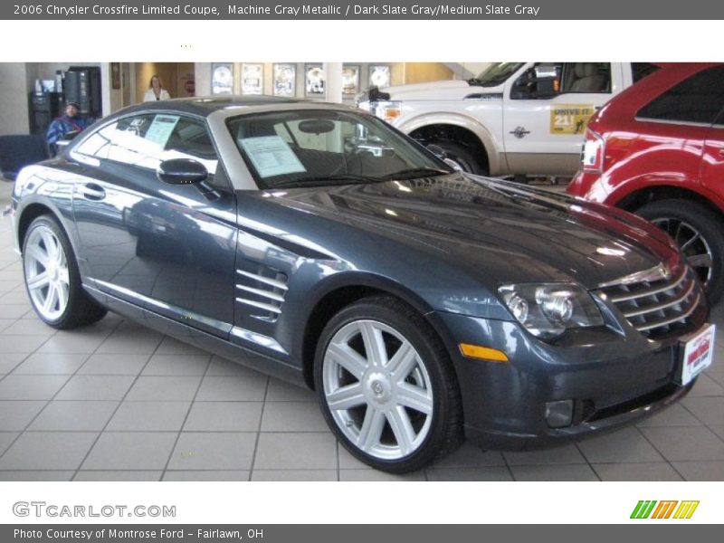 Machine Gray Metallic / Dark Slate Gray/Medium Slate Gray 2006 Chrysler Crossfire Limited Coupe