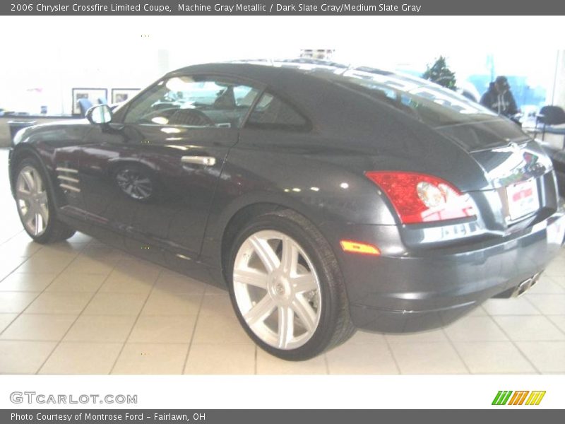 Machine Gray Metallic / Dark Slate Gray/Medium Slate Gray 2006 Chrysler Crossfire Limited Coupe