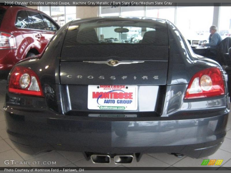 Machine Gray Metallic / Dark Slate Gray/Medium Slate Gray 2006 Chrysler Crossfire Limited Coupe