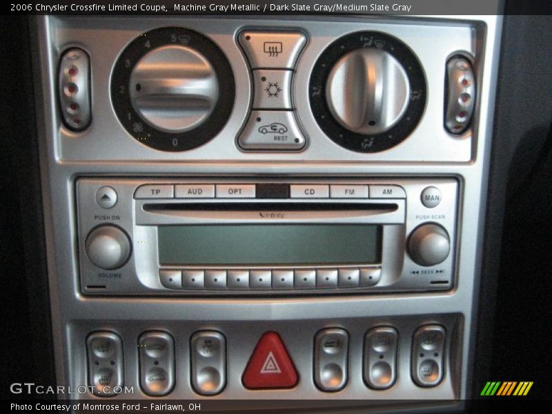 Controls of 2006 Crossfire Limited Coupe