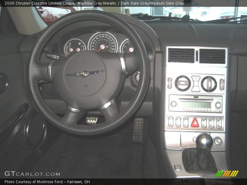 Machine Gray Metallic / Dark Slate Gray/Medium Slate Gray 2006 Chrysler Crossfire Limited Coupe
