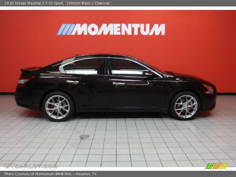 Crimson Black / Charcoal 2010 Nissan Maxima 3.5 SV Sport