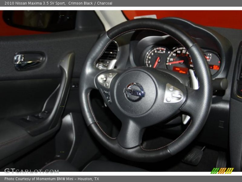 Crimson Black / Charcoal 2010 Nissan Maxima 3.5 SV Sport