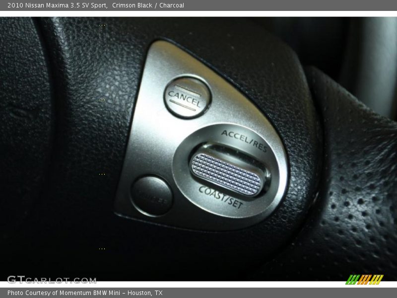 Crimson Black / Charcoal 2010 Nissan Maxima 3.5 SV Sport