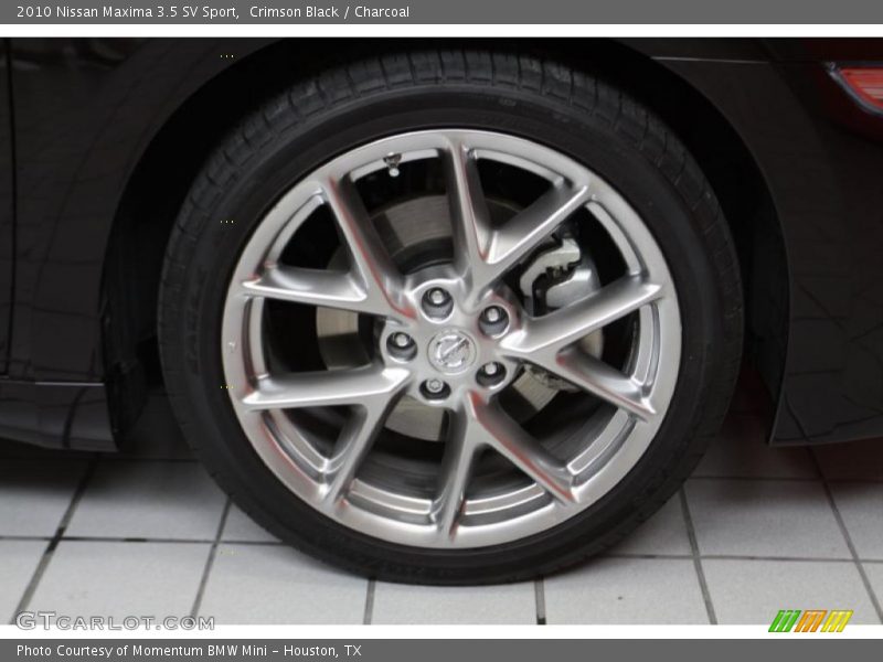 Crimson Black / Charcoal 2010 Nissan Maxima 3.5 SV Sport