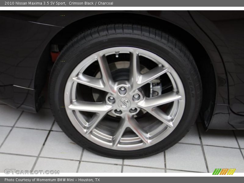 Crimson Black / Charcoal 2010 Nissan Maxima 3.5 SV Sport