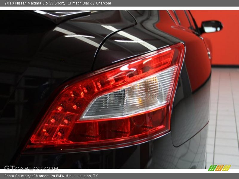 Crimson Black / Charcoal 2010 Nissan Maxima 3.5 SV Sport