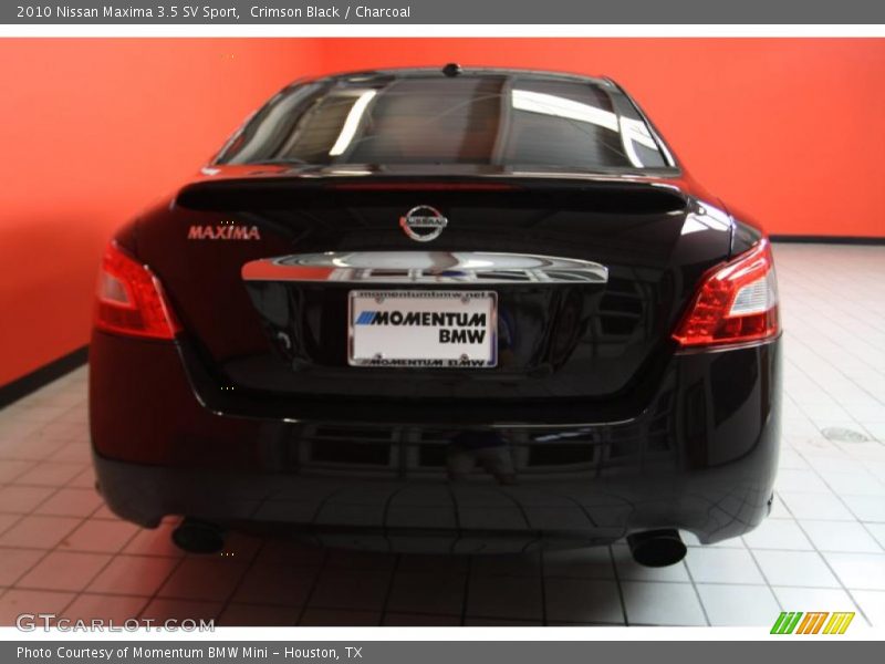 Crimson Black / Charcoal 2010 Nissan Maxima 3.5 SV Sport