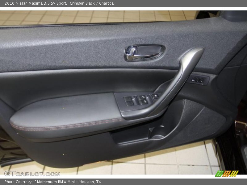 Crimson Black / Charcoal 2010 Nissan Maxima 3.5 SV Sport