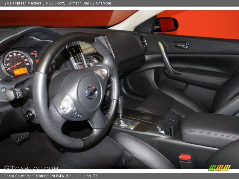 Crimson Black / Charcoal 2010 Nissan Maxima 3.5 SV Sport