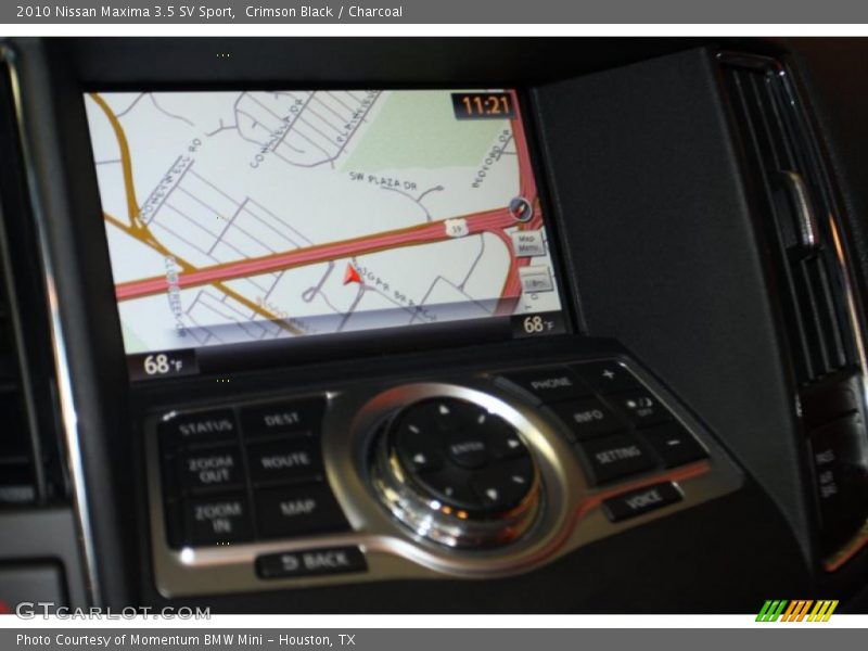 Crimson Black / Charcoal 2010 Nissan Maxima 3.5 SV Sport