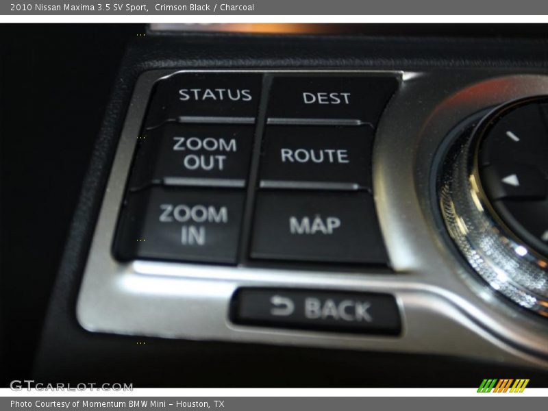 Crimson Black / Charcoal 2010 Nissan Maxima 3.5 SV Sport