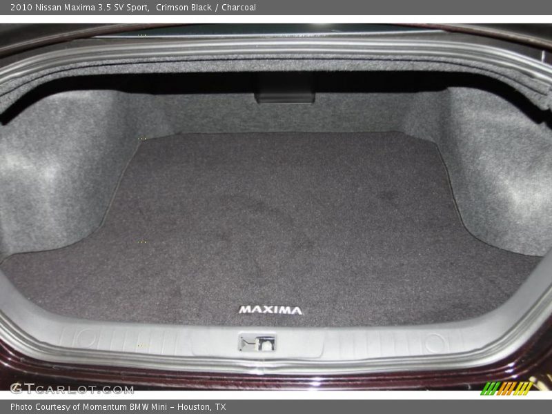 Crimson Black / Charcoal 2010 Nissan Maxima 3.5 SV Sport