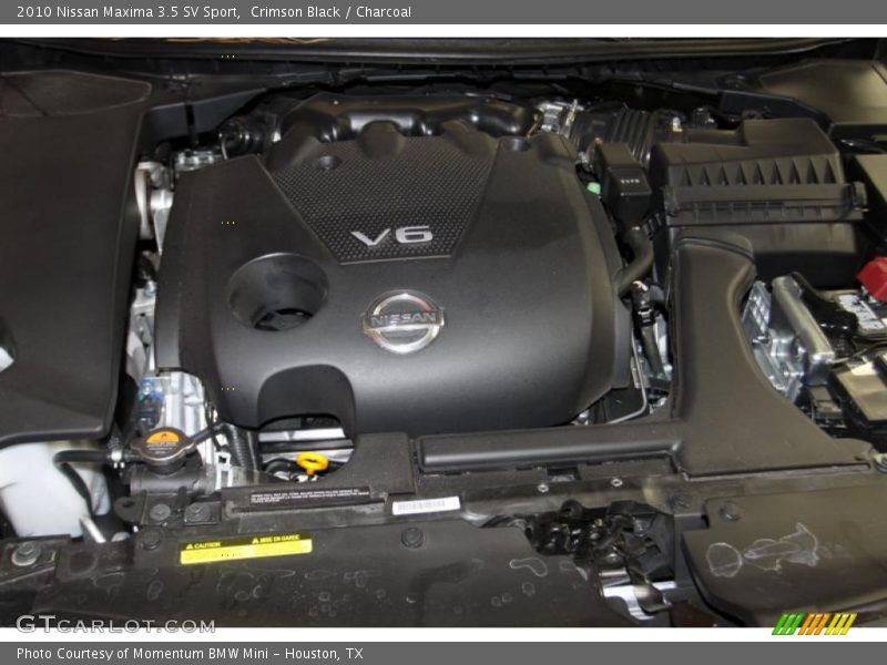 Crimson Black / Charcoal 2010 Nissan Maxima 3.5 SV Sport