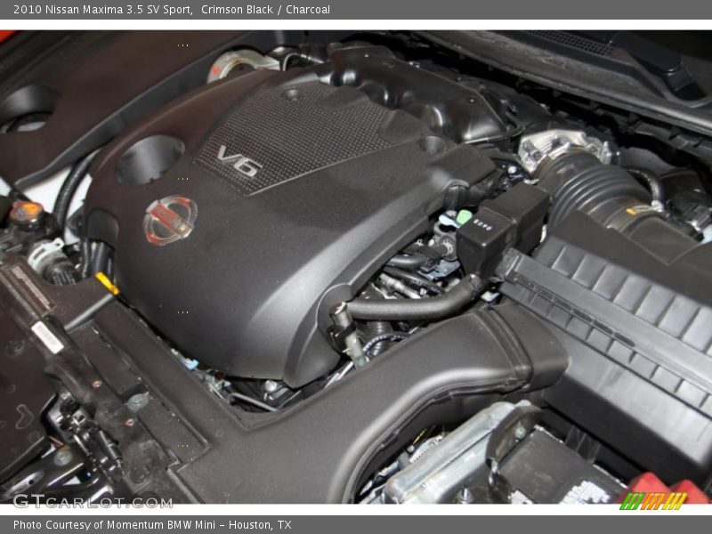 Crimson Black / Charcoal 2010 Nissan Maxima 3.5 SV Sport