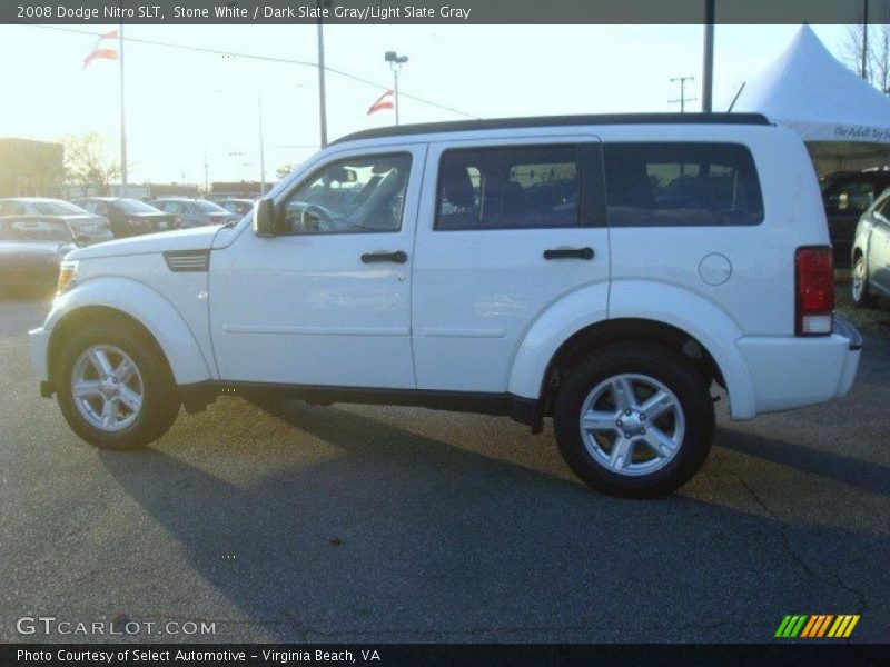 Stone White / Dark Slate Gray/Light Slate Gray 2008 Dodge Nitro SLT