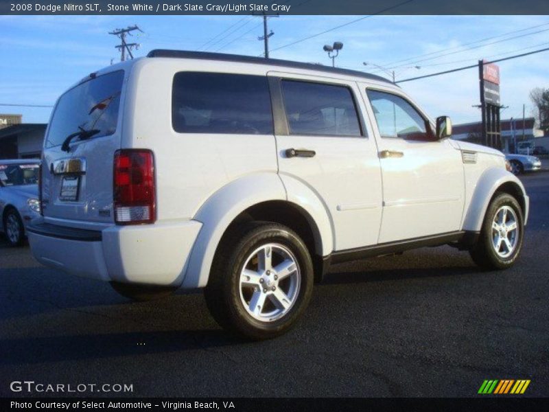 Stone White / Dark Slate Gray/Light Slate Gray 2008 Dodge Nitro SLT
