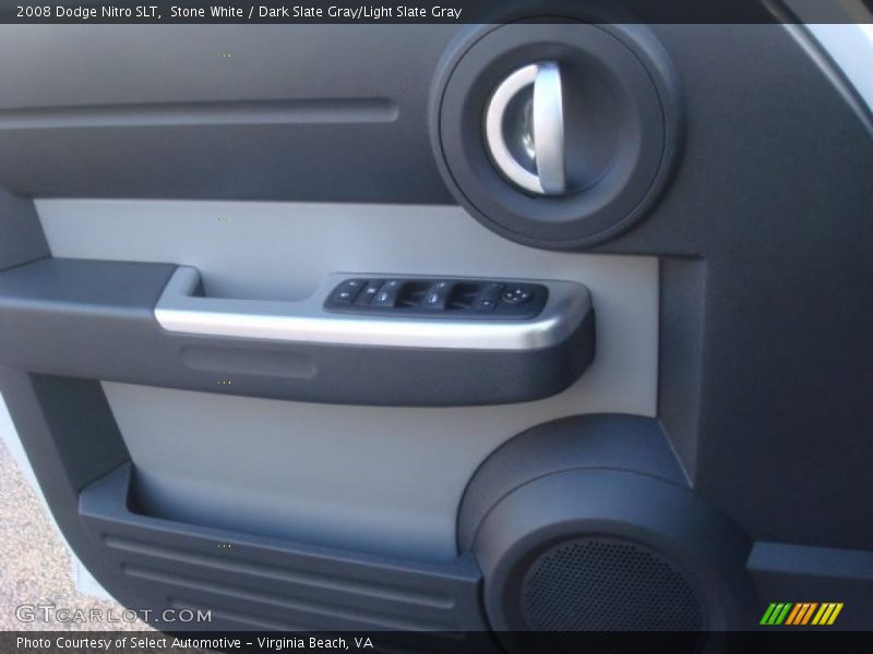 Stone White / Dark Slate Gray/Light Slate Gray 2008 Dodge Nitro SLT