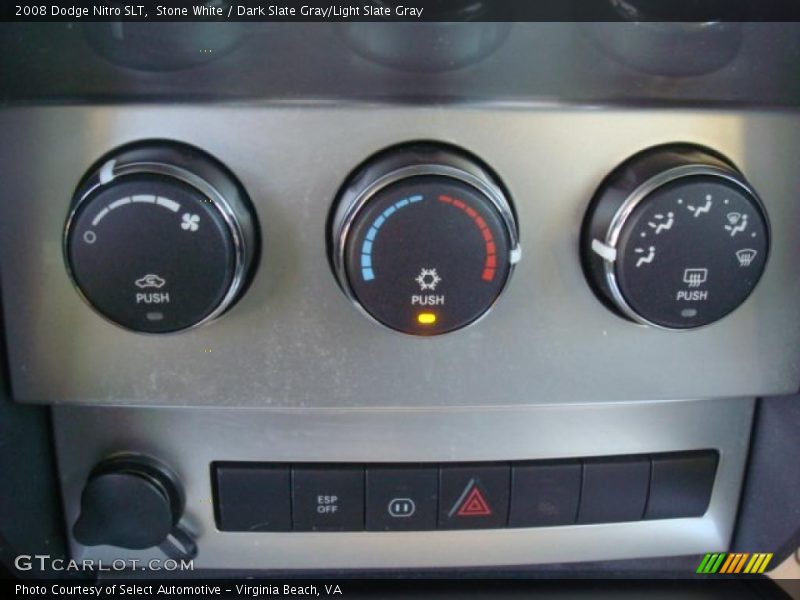 Stone White / Dark Slate Gray/Light Slate Gray 2008 Dodge Nitro SLT