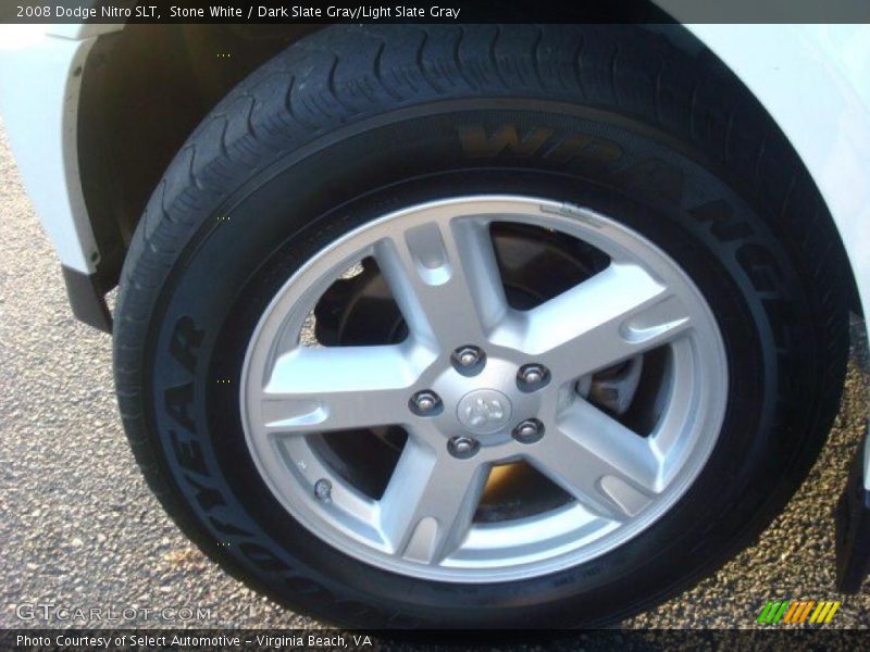 Stone White / Dark Slate Gray/Light Slate Gray 2008 Dodge Nitro SLT